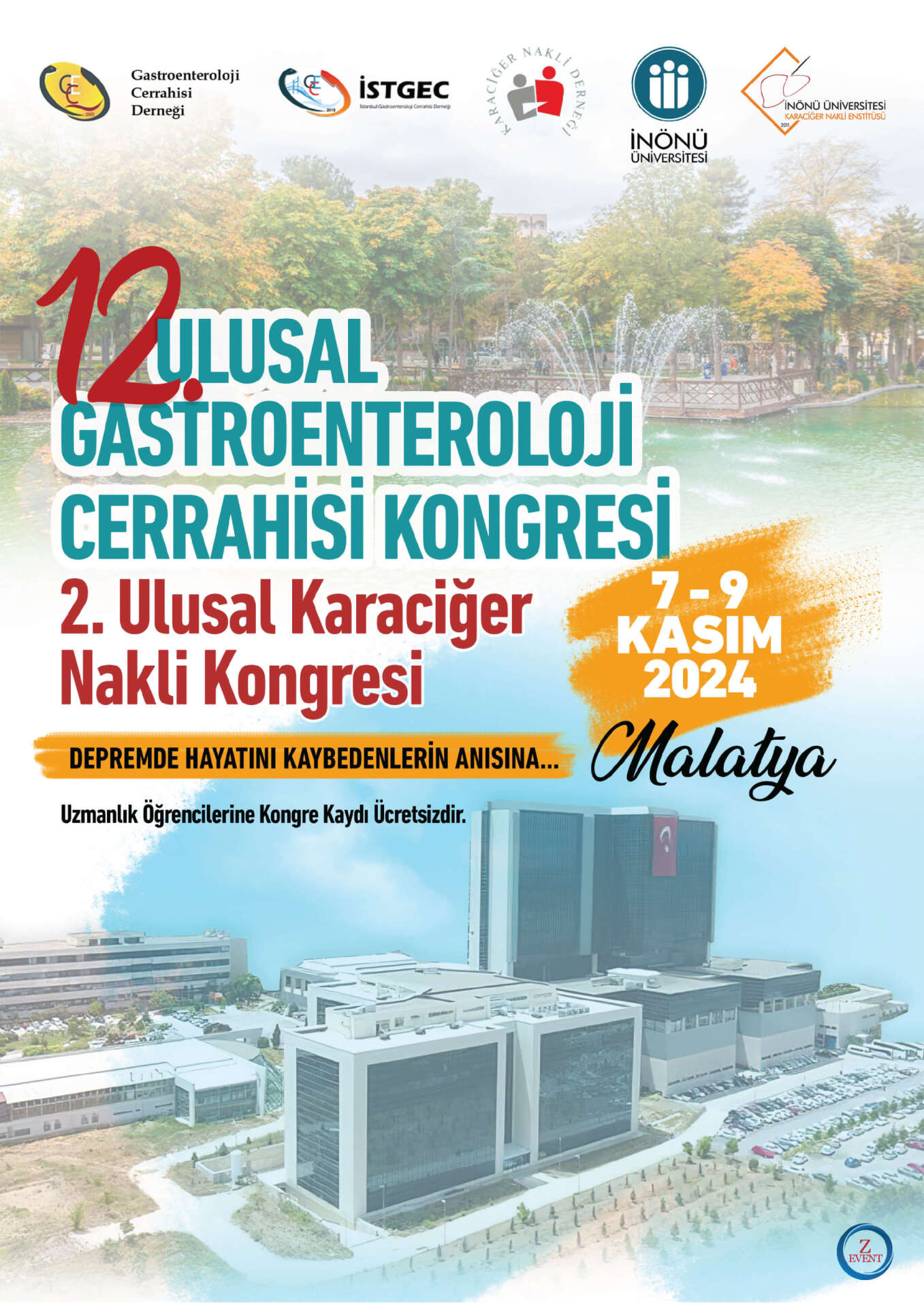 12. Ulusal Gastroenteroloji Cerrahisi Kongresi & 2. Ulusal Karaciğer Nakli Kongresi